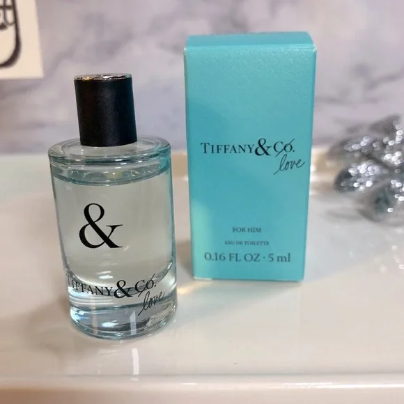 Tiffany & Co Love for Him EDT,Citrus Aromatic Ginger-Mini 5ml,0.16oz-BOXED-NEW - Picture 2 of 15